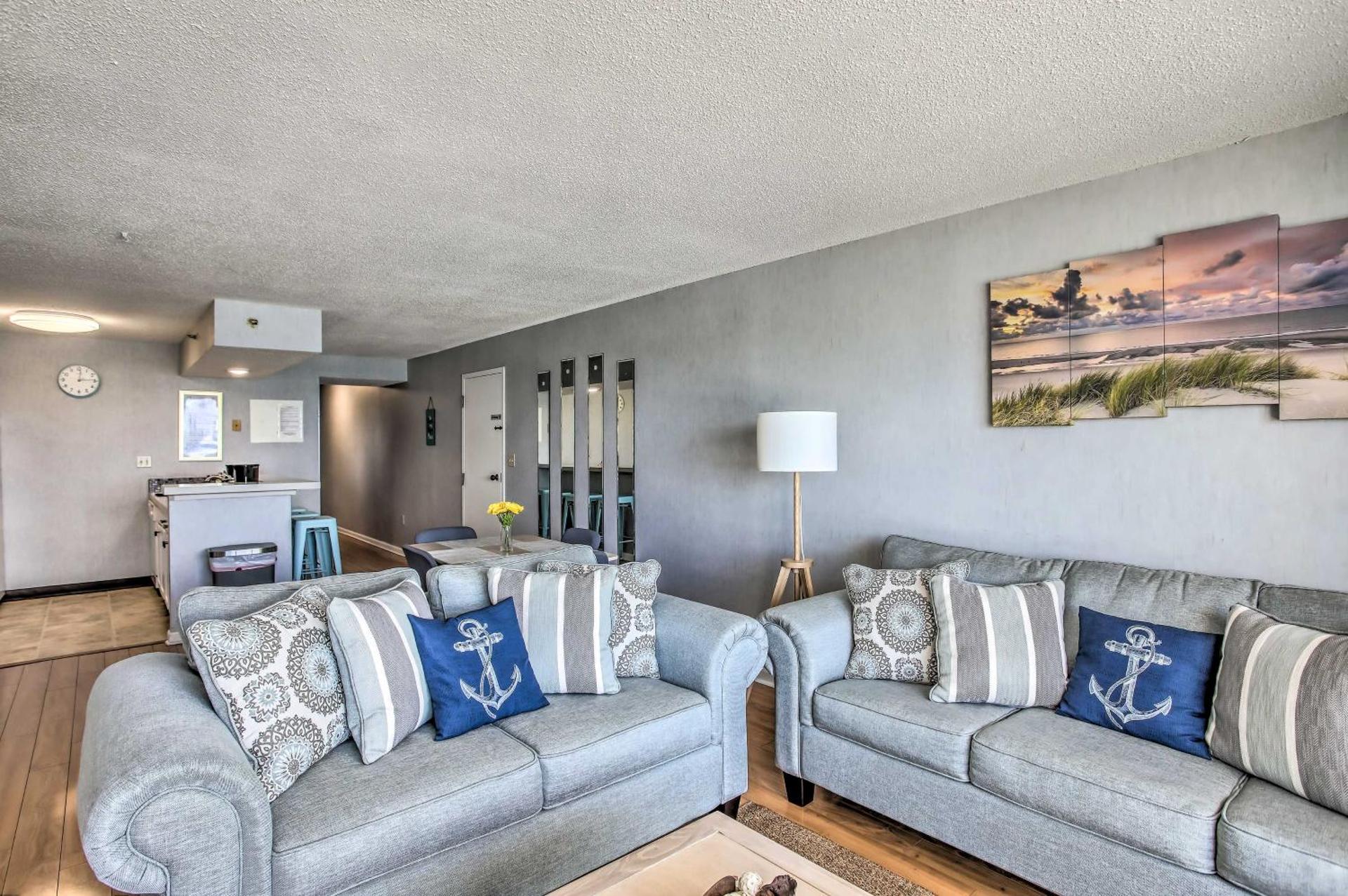 Oceanfront Condo with Pool in North Myrtle Beach