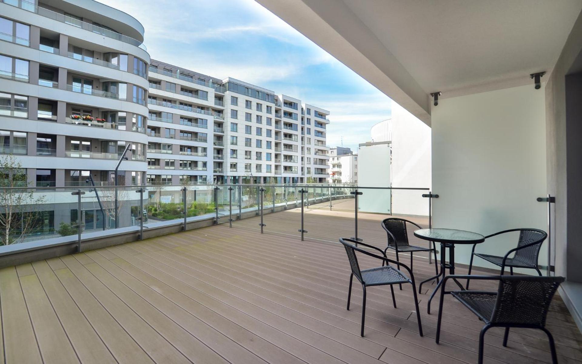 CITYSTAY Modernistyczny Apartament z tarasem w centrum Gdyni