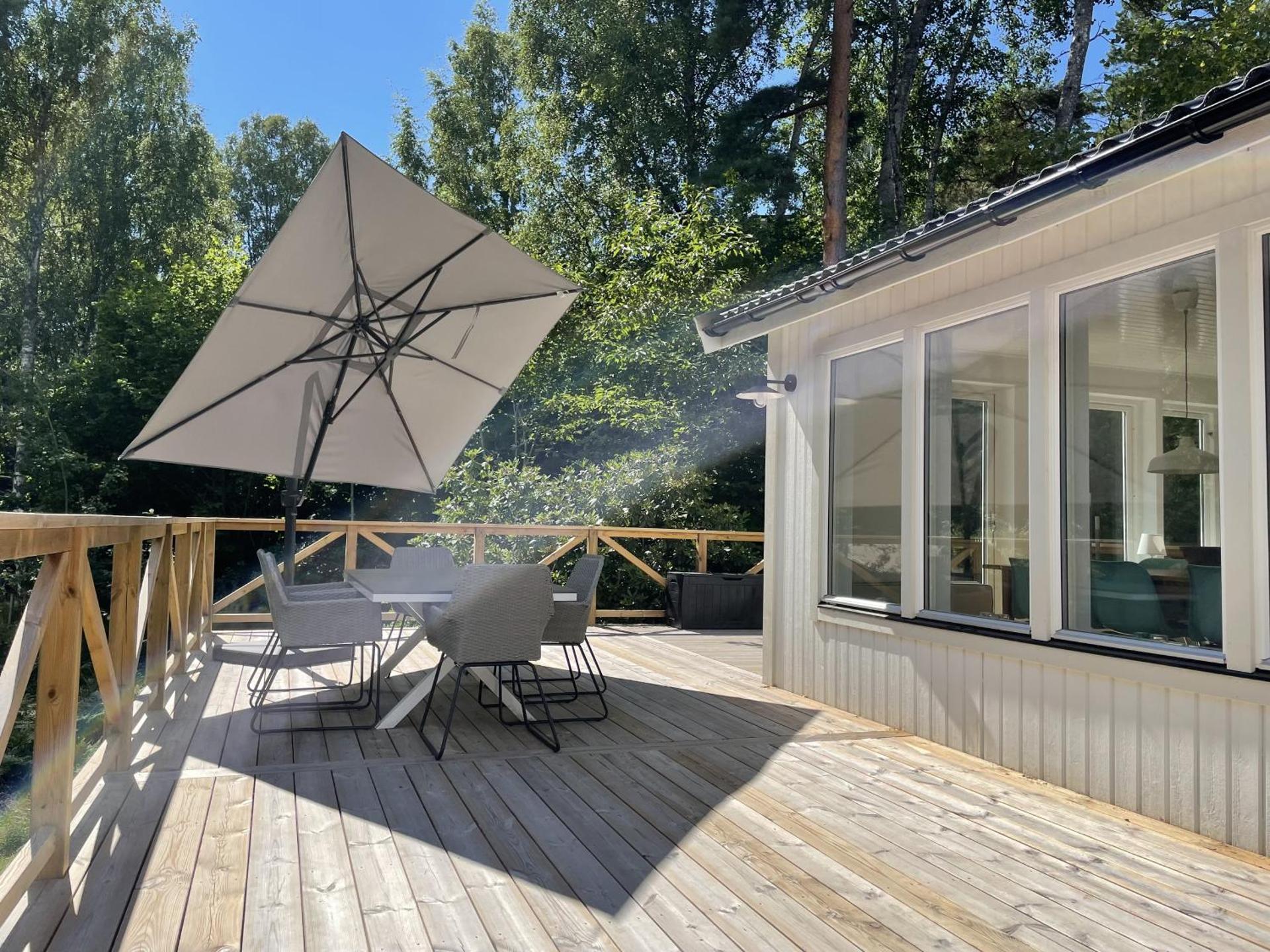 Stockholm archipelago with pool, boat and bikes