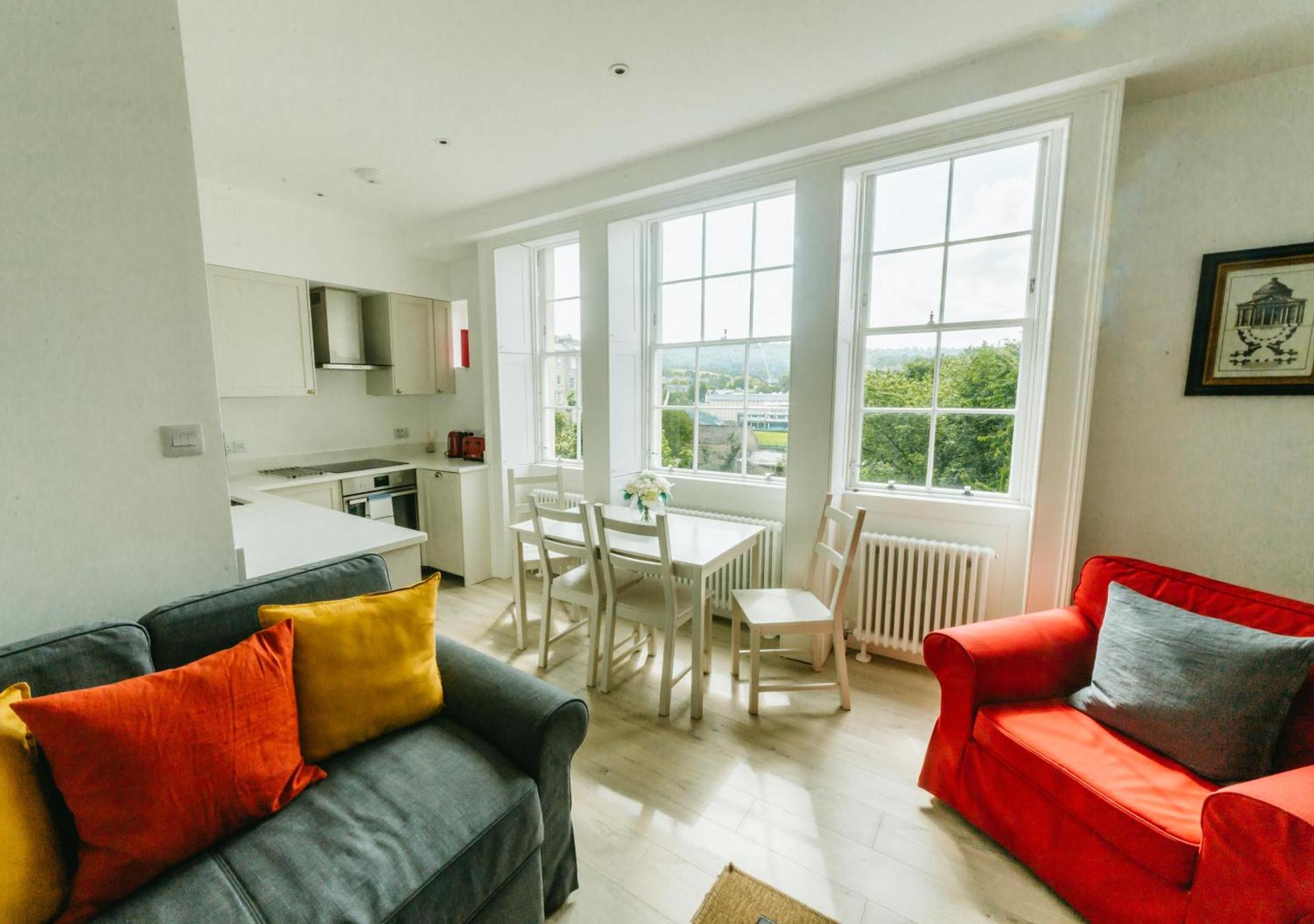 Luxury 1 Bed Flat, Spectacular Views Of Bath