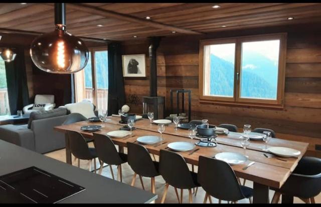 Chalet avec jacuzzi - 150 m des remontées