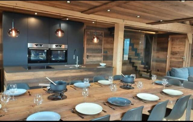 Chalet avec jacuzzi - 150 m des remontées