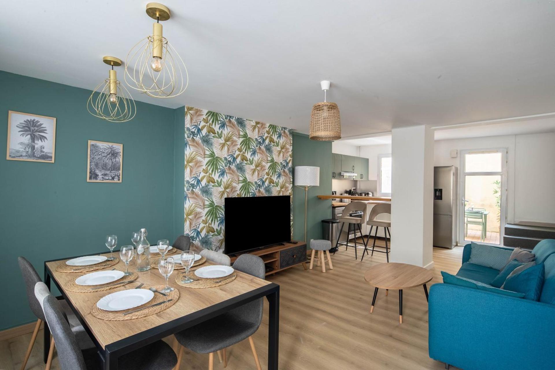 Maison de ville en plein centre avec terrasse