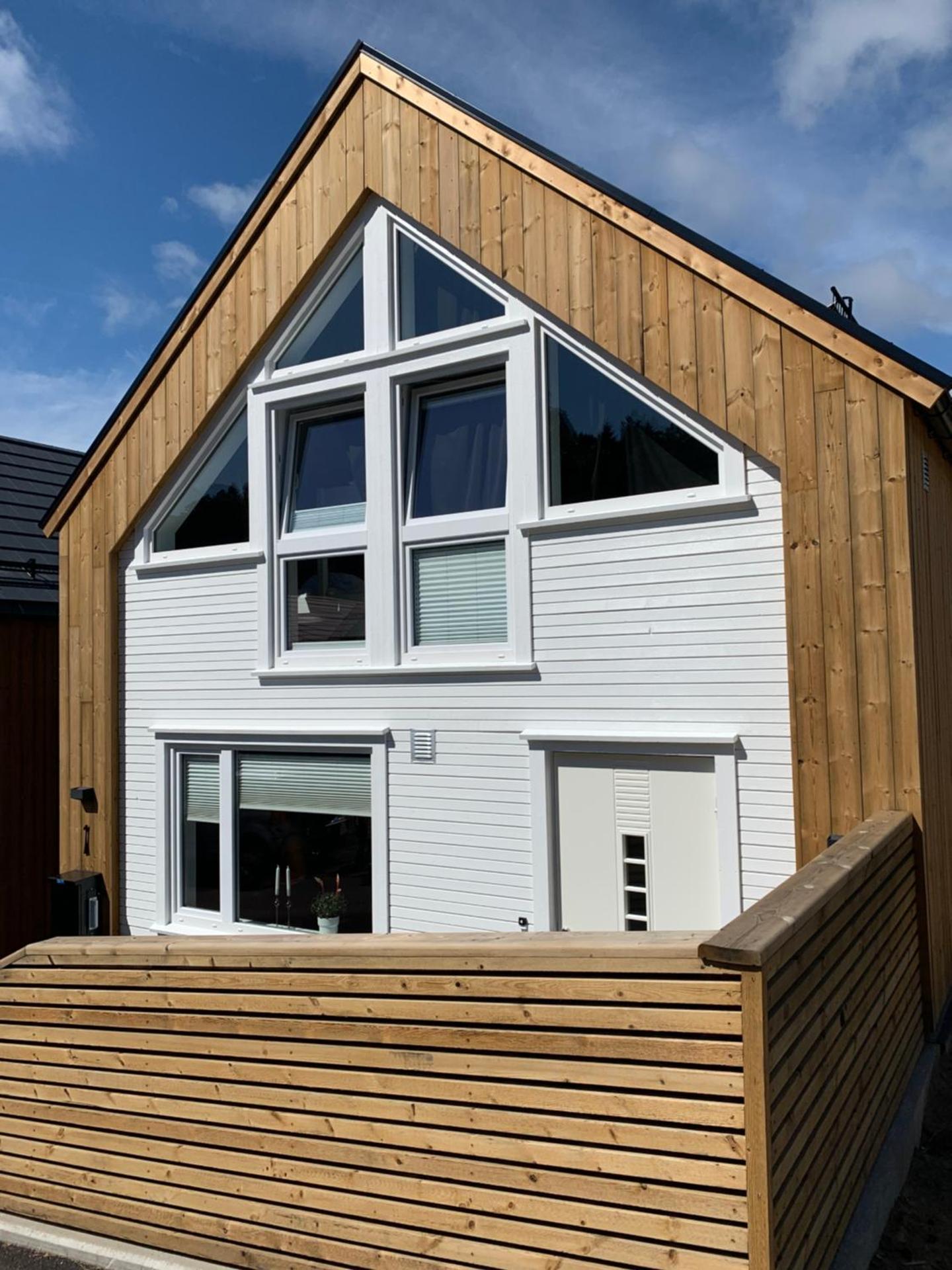 Barnevennlig feriehus ved sjøen