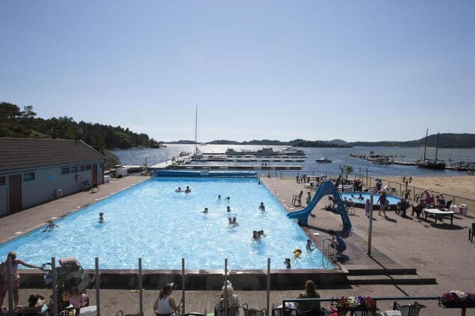 Barnevennlig feriehus ved sjøen