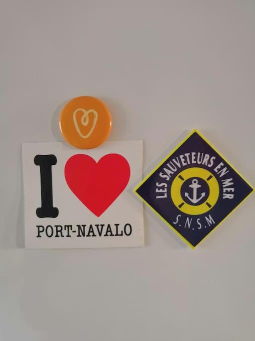 logement avec jardin de bord Mer PORT NAVALO