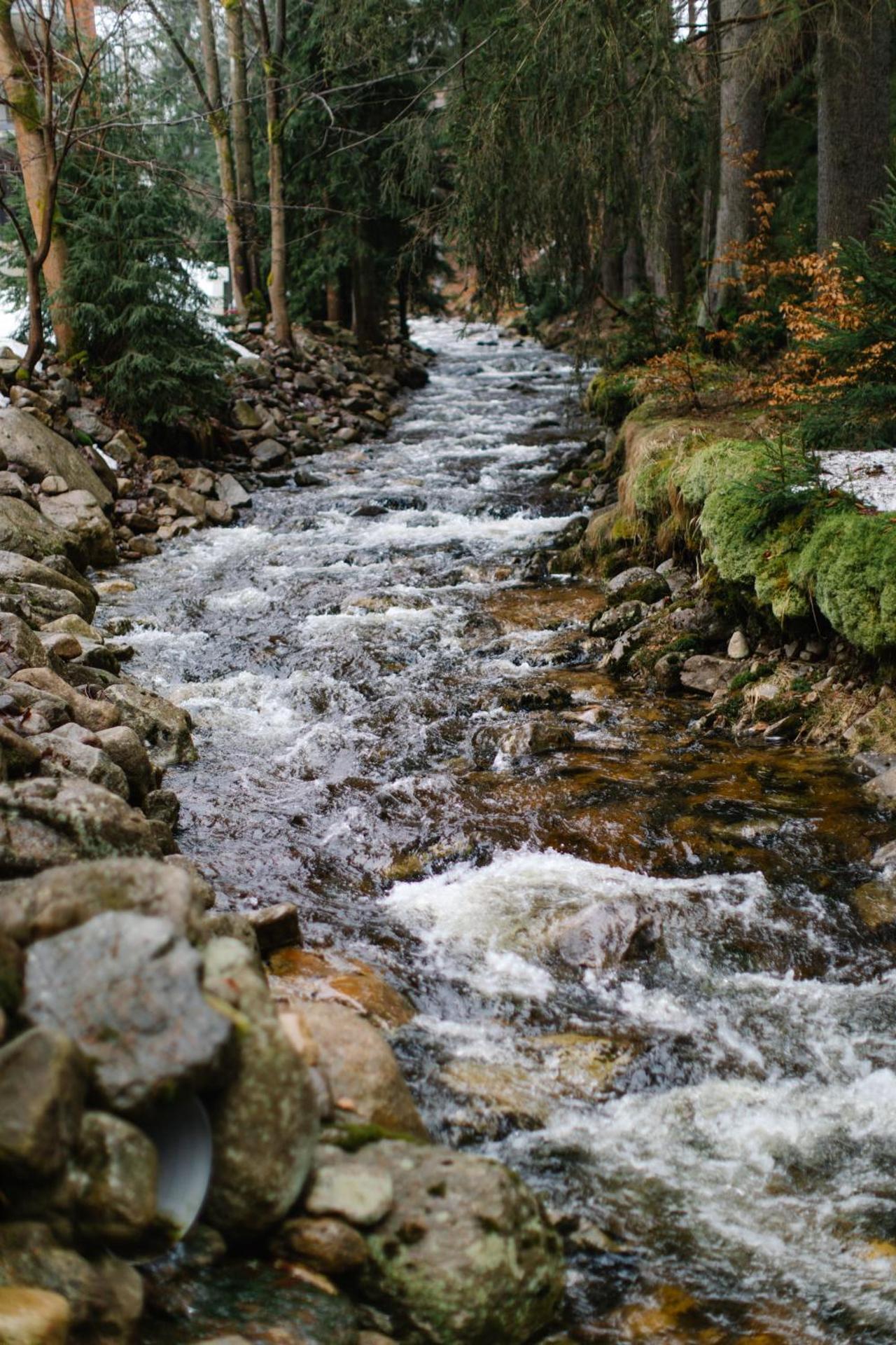 90 m2 horský apartmán v centru Harrachova