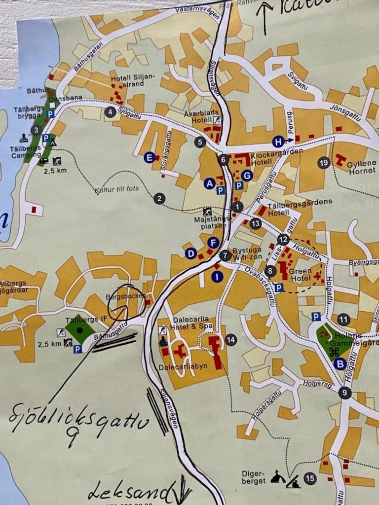 Tällberg, utsikt över Siljan