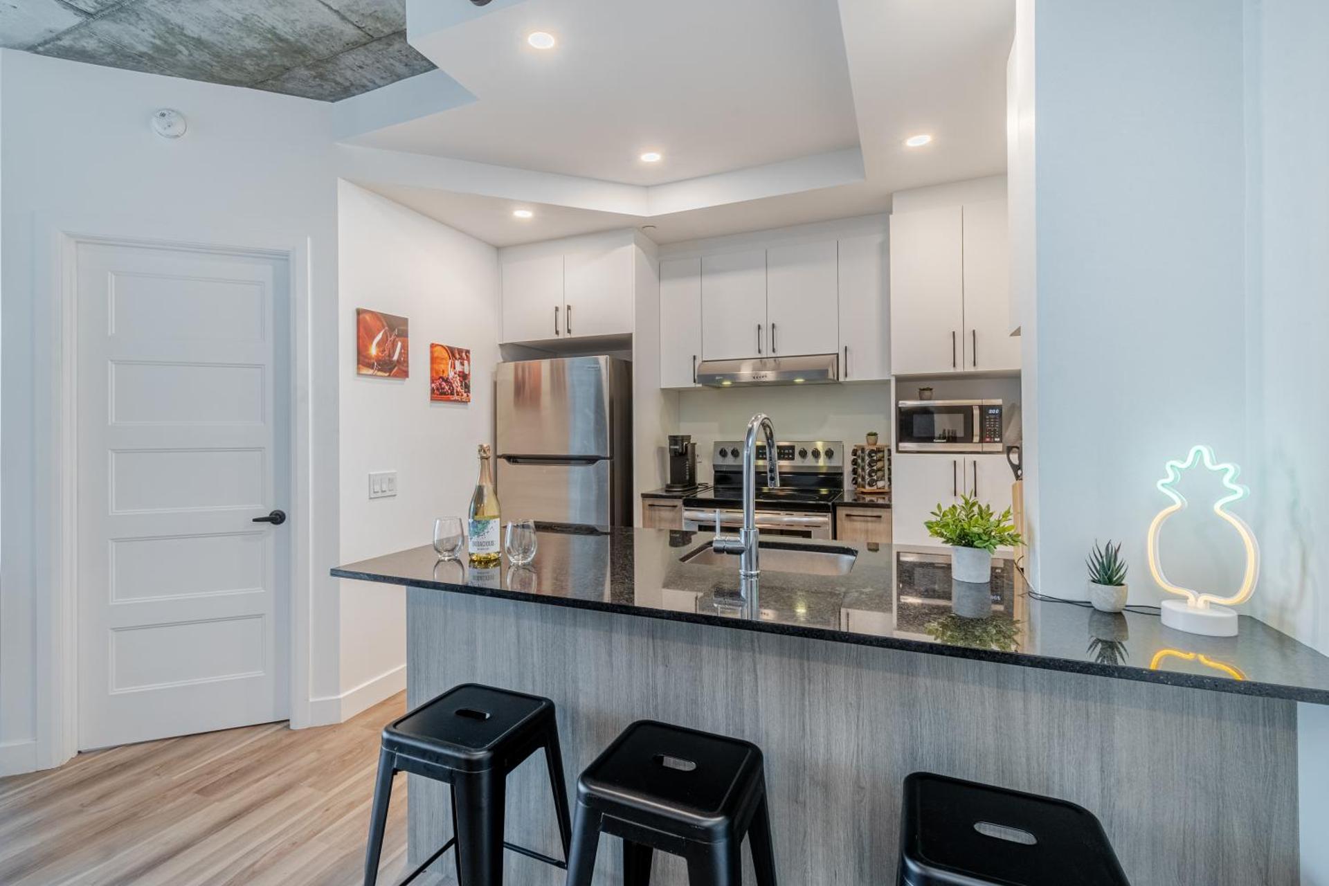 2 Bedroom condo - 800M of Old Quebec !