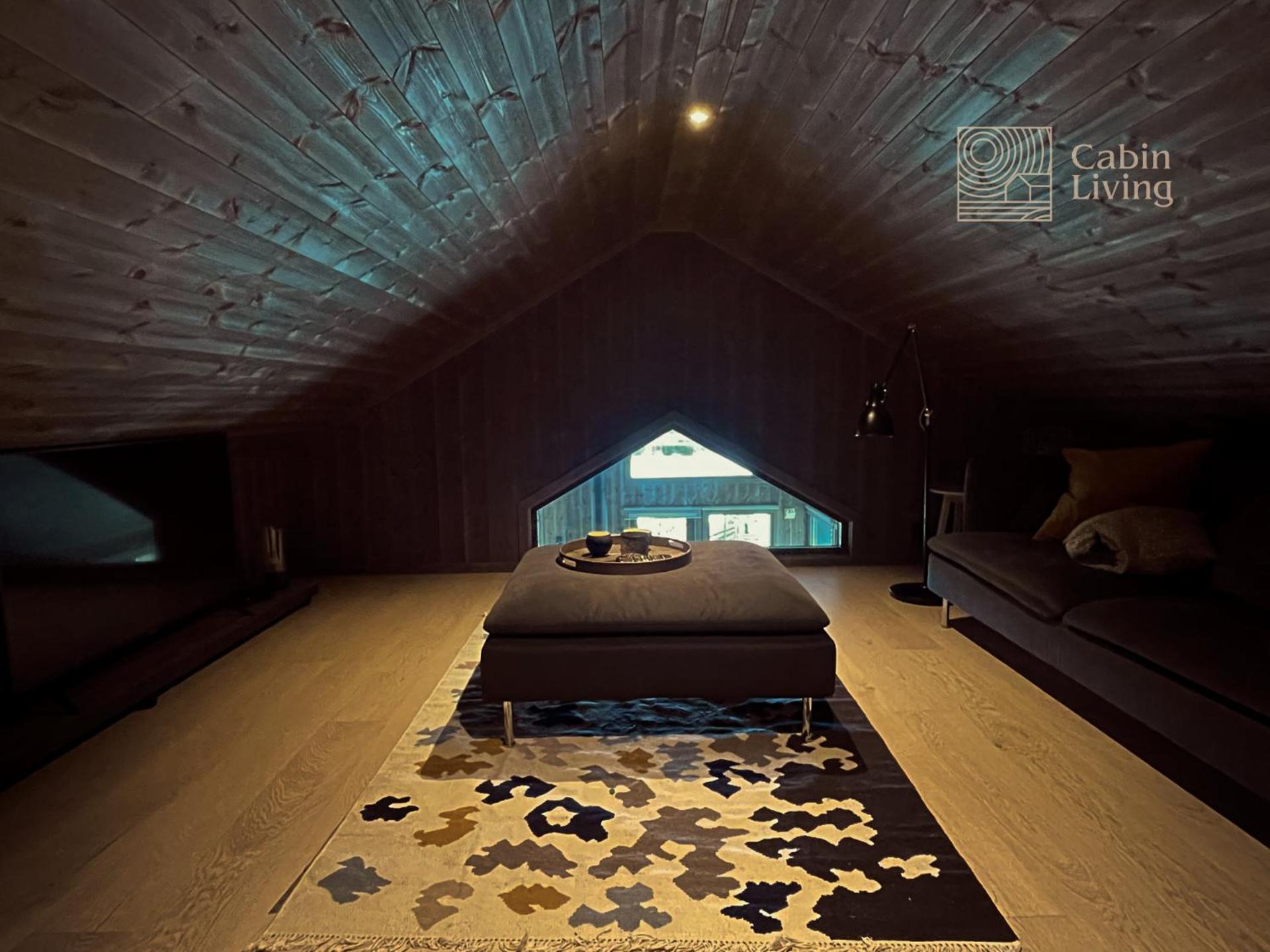 Unique cabin with fantastic lake view, sauna, ski & EV outlet