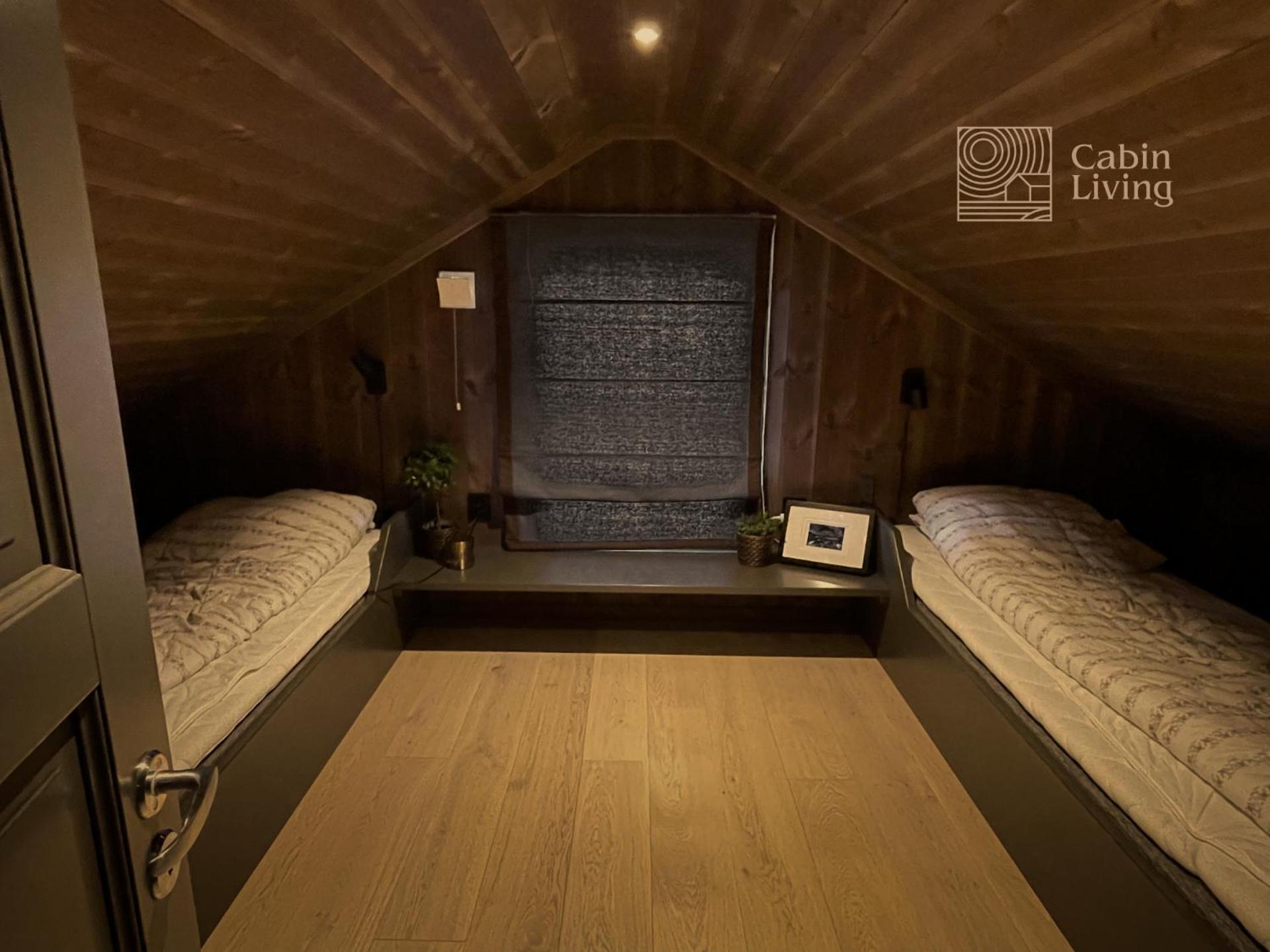 Unique cabin with fantastic lake view, sauna, ski & EV outlet