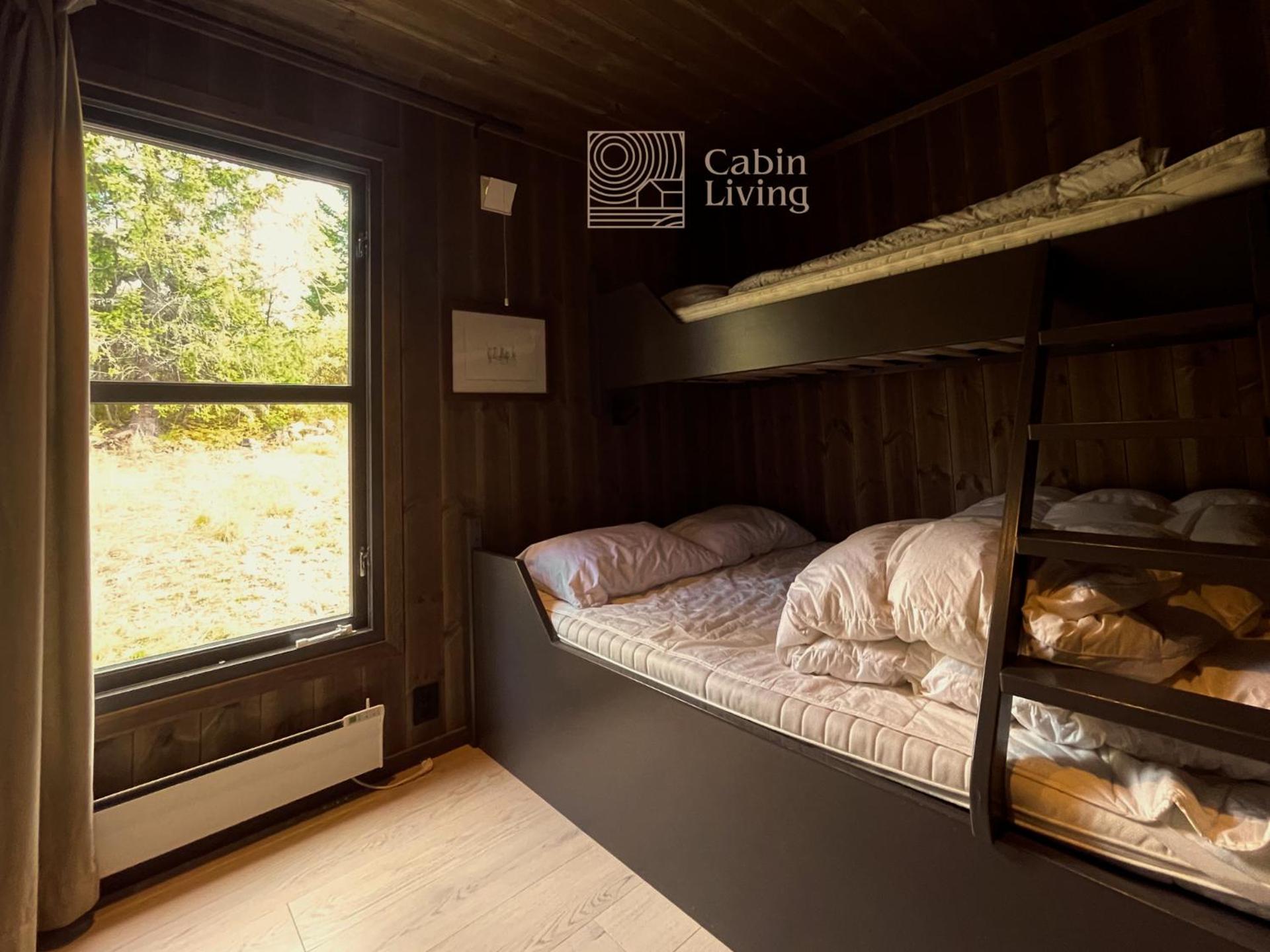 Unique cabin with fantastic lake view, sauna, ski & EV outlet