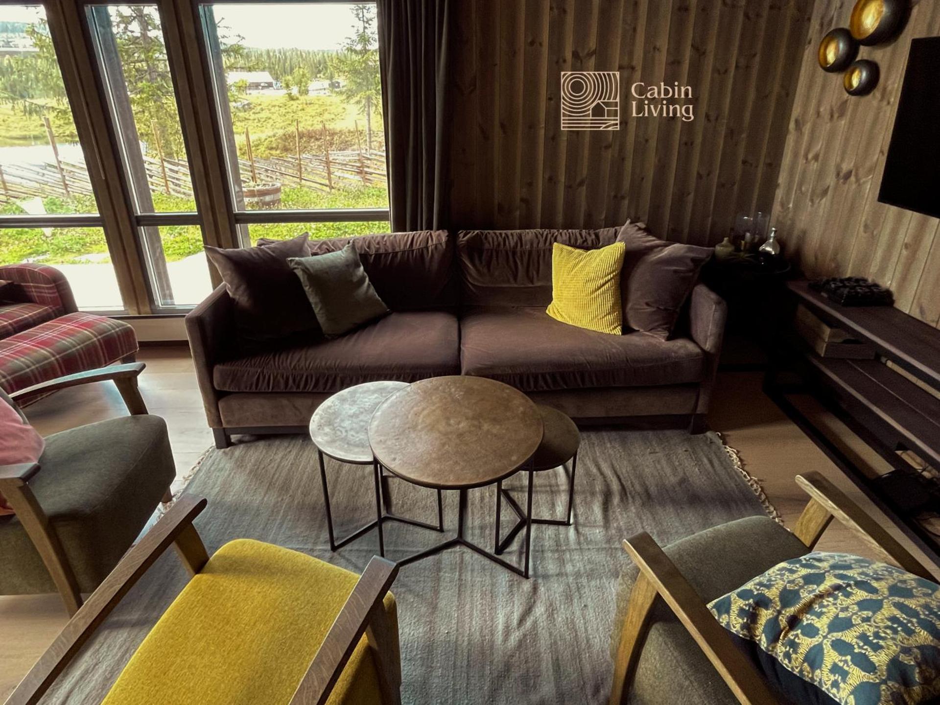 Unique cabin with fantastic lake view, sauna, ski & EV outlet