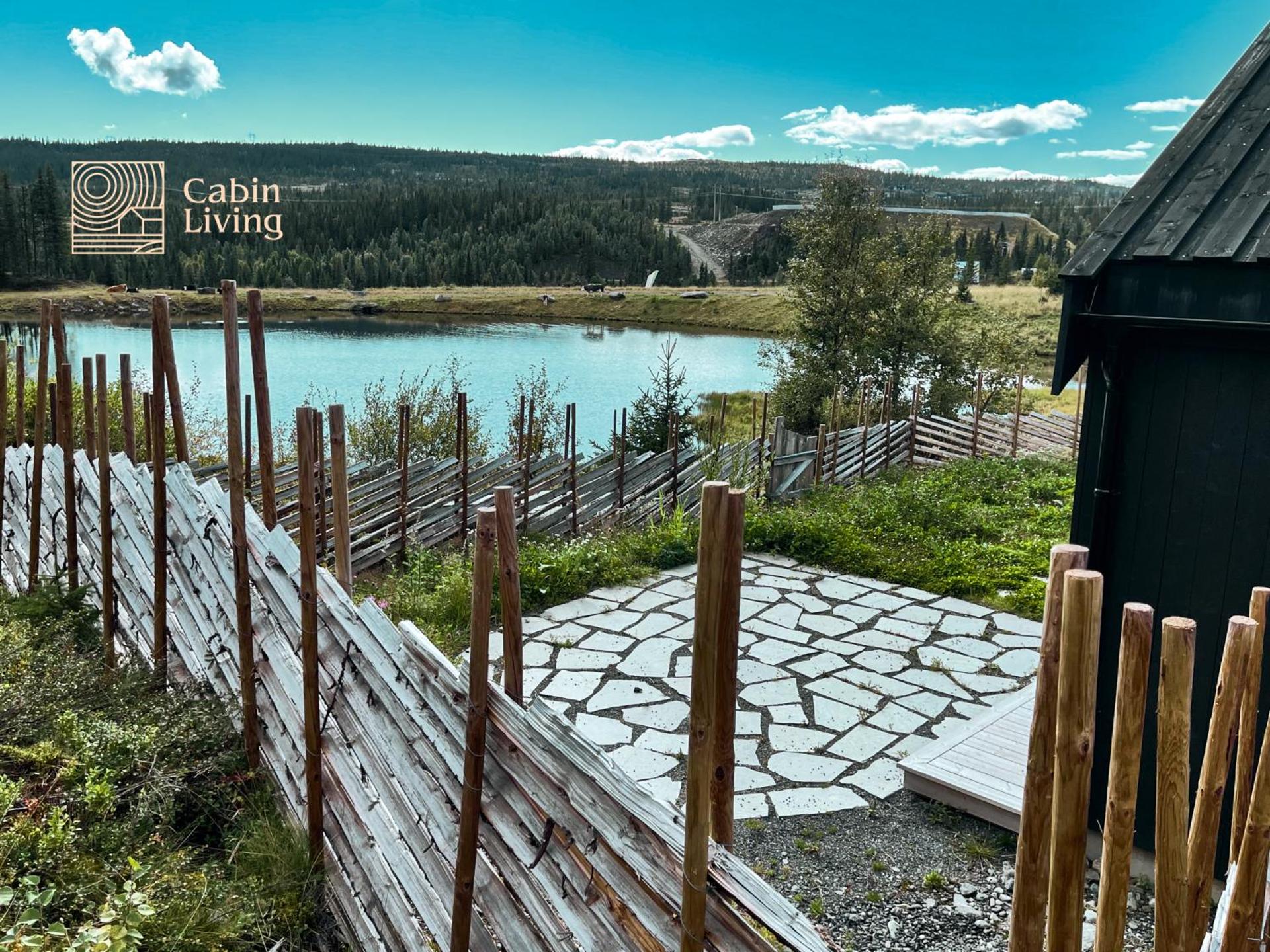 Unique cabin with fantastic lake view, sauna, ski & EV outlet