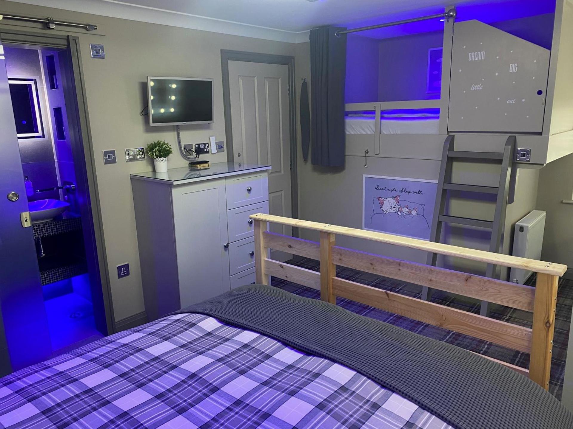 Family Room with Bathroom