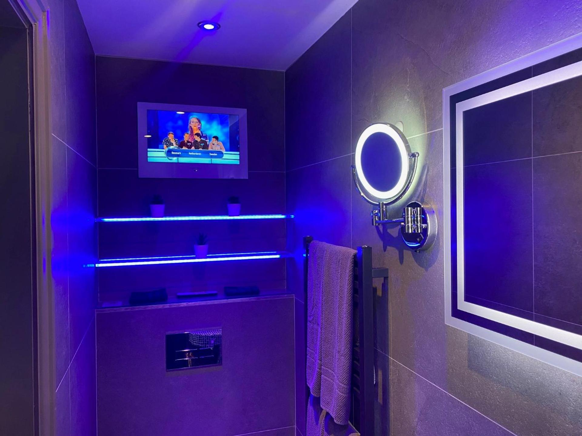 Family Room with Bathroom