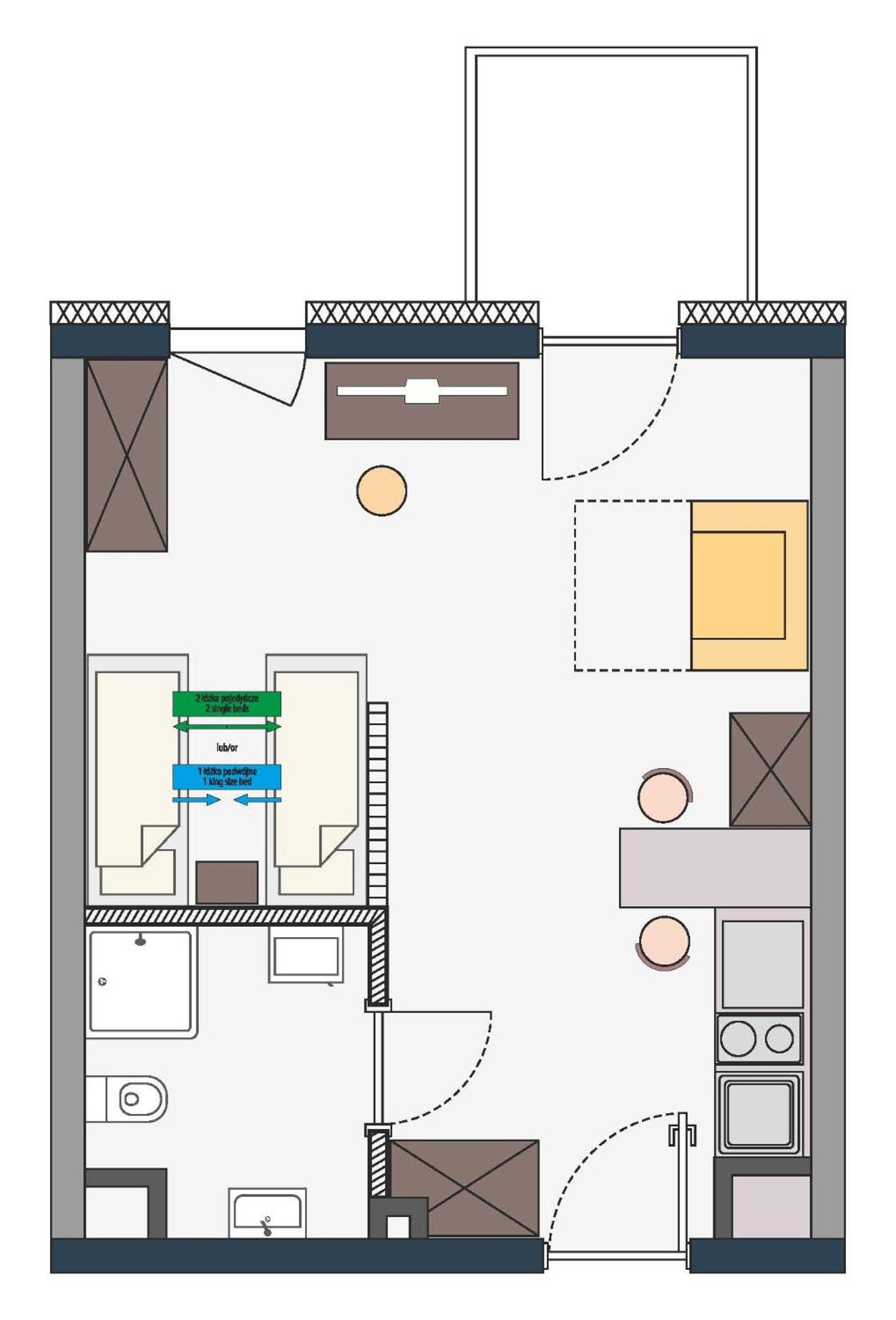Malta Delux Apartment, free parking, self check-in 24h, air-conditioning