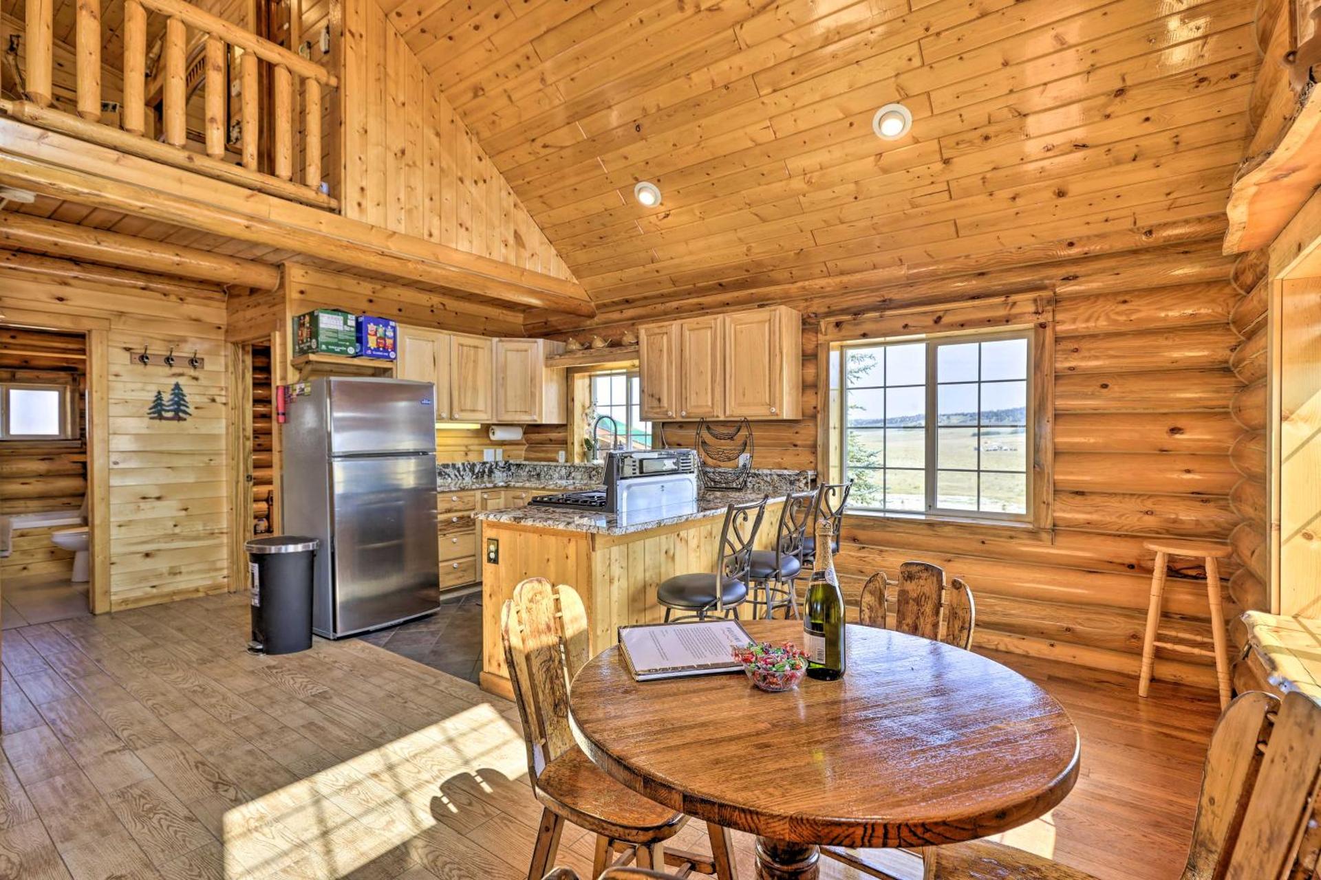 22STR-00360 Fairplay Cabin with Fire Pit, Mtn Views!