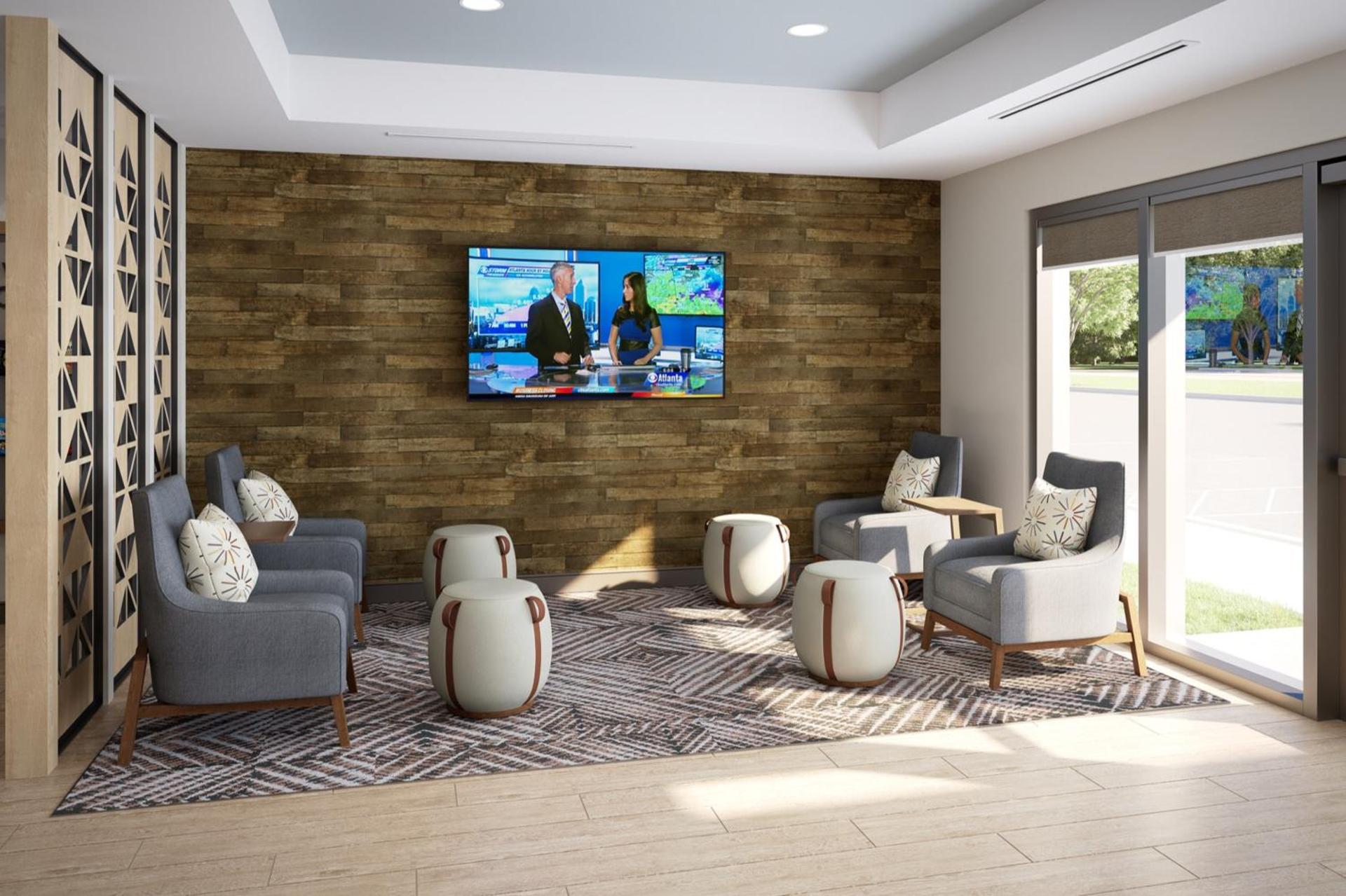 Communal lounge/ TV room