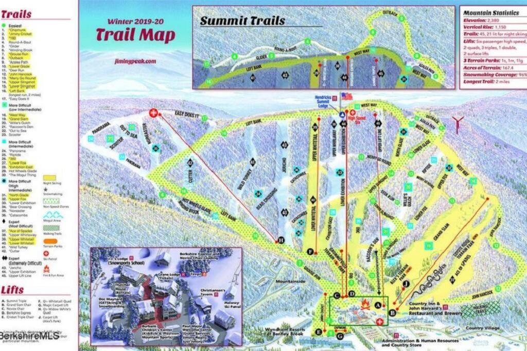 Deluxe Ski On Off 1BR Suite Sleeps 4 on Jiminy Mtn