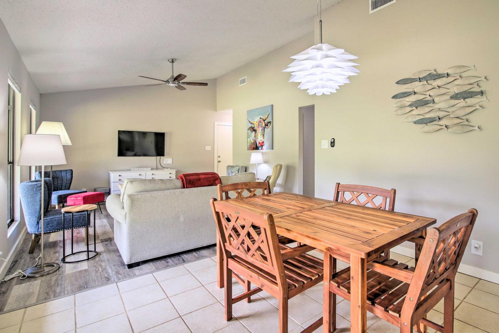 Bright Jonestown Retreat with Yard and Porch!