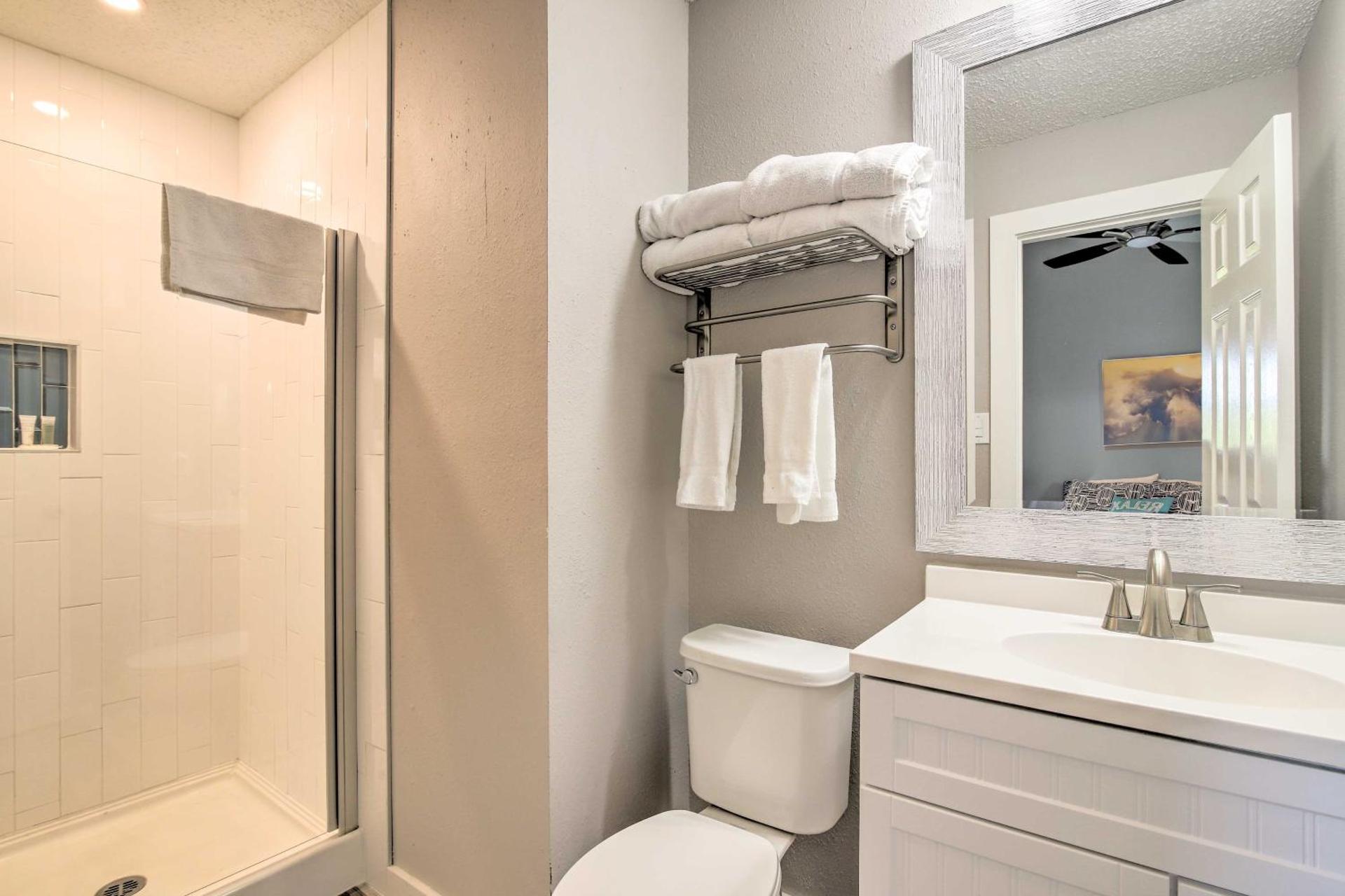 Bright Jonestown Retreat with Yard and Porch!