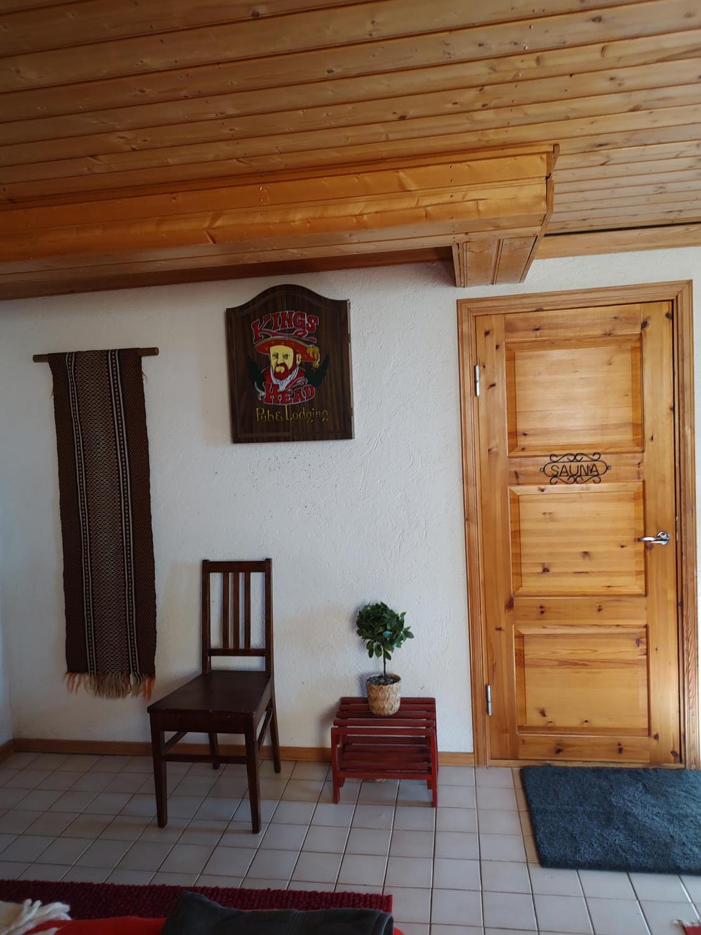 Family Room with Sauna