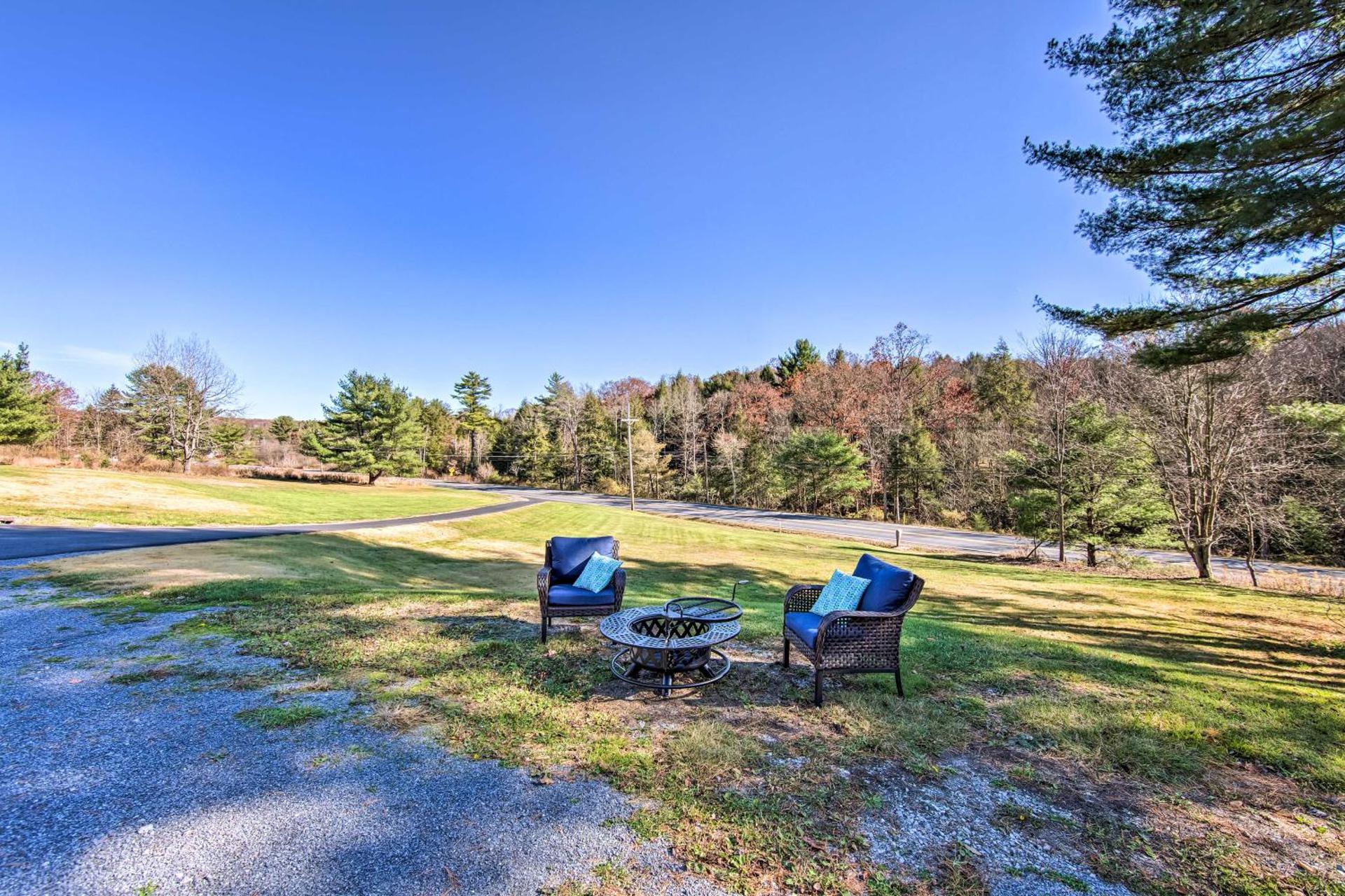 Lovely Moshannon Ground Apartment with Fire Pit
