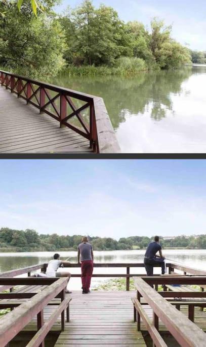 Central apartment 5min drive to the Airport.