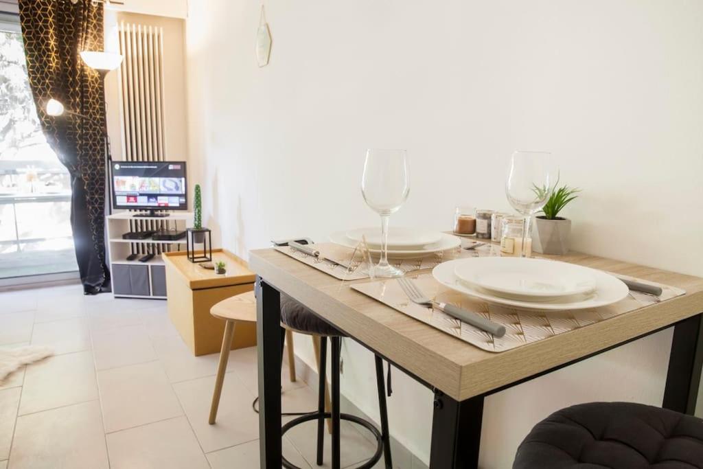 Résidence Bord de Mer-Terasse-plage prado David