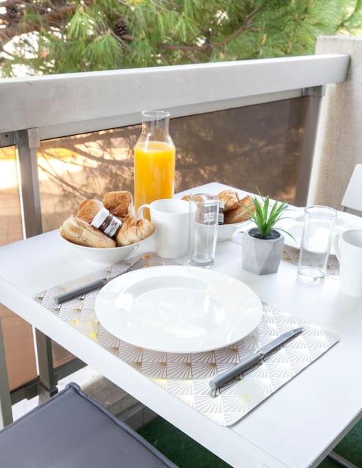 Résidence Bord de Mer-Terasse-plage prado David