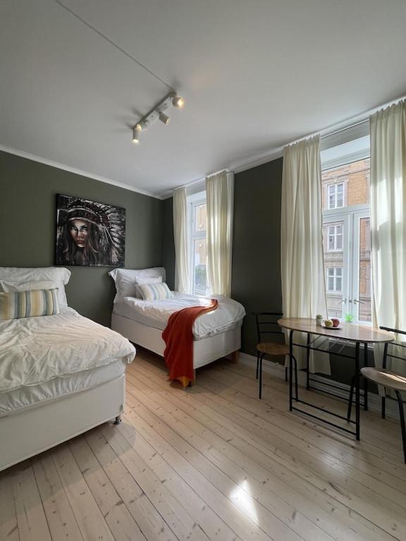 Lovely central apartment with two large bedrooms nearby Oslo Opera, vis a vis Botanical garden