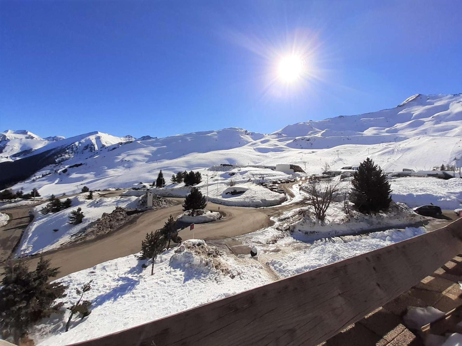 Studio cabine 6 pers à Piau-Engaly avec balcon et vue sur pistes - FR-1-457-302