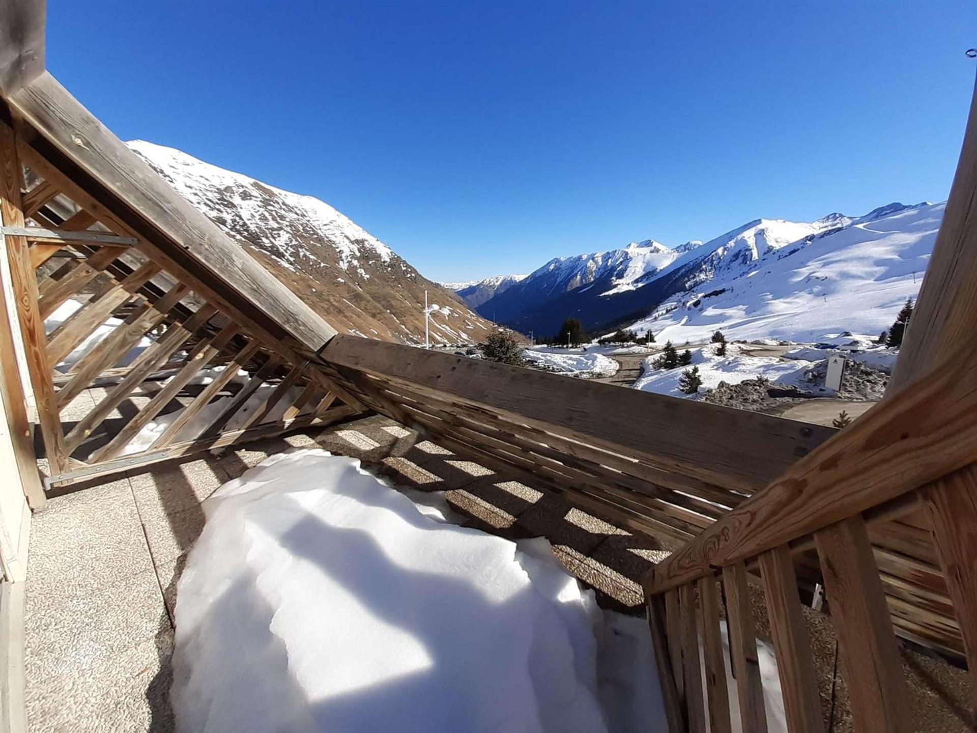Studio cabine 6 pers à Piau-Engaly avec balcon et vue sur pistes - FR-1-457-302