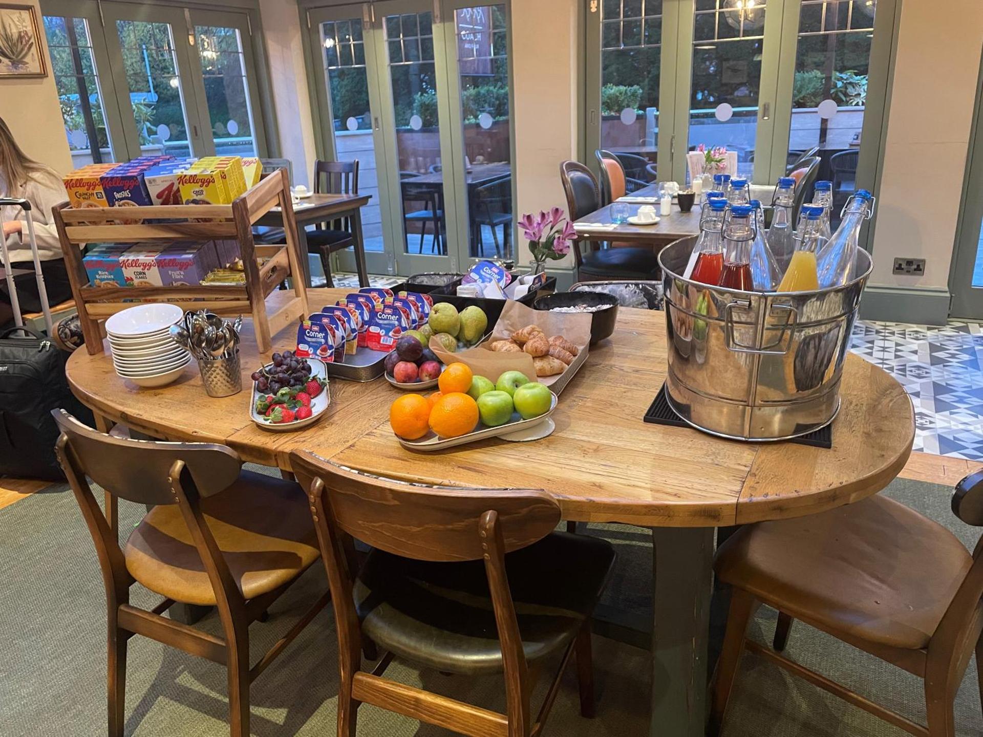 Continental breakfast