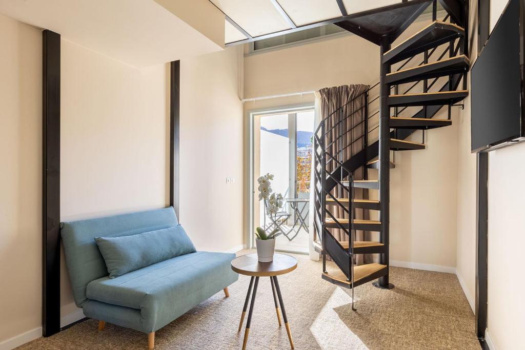 Duplex Family Room with Queen Bed and Sofa Bed