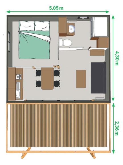 One-Bedroom Chalet