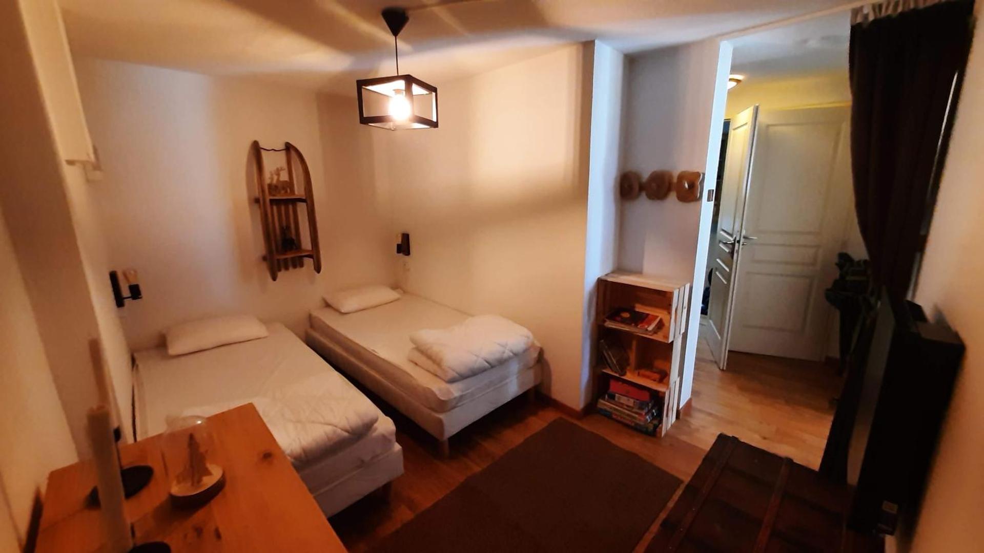 Chaleureux appartement aux pieds des pistes