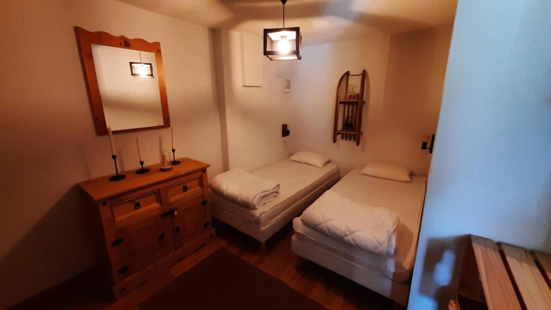 Chaleureux appartement aux pieds des pistes