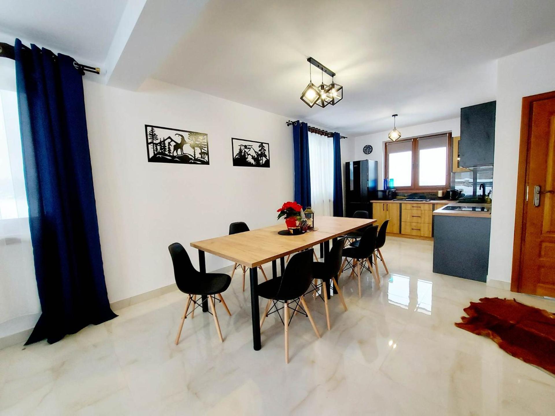 Borówka- u podnóża gór, 10 min od stoku, możliwość wynajęcia mobilnej bani