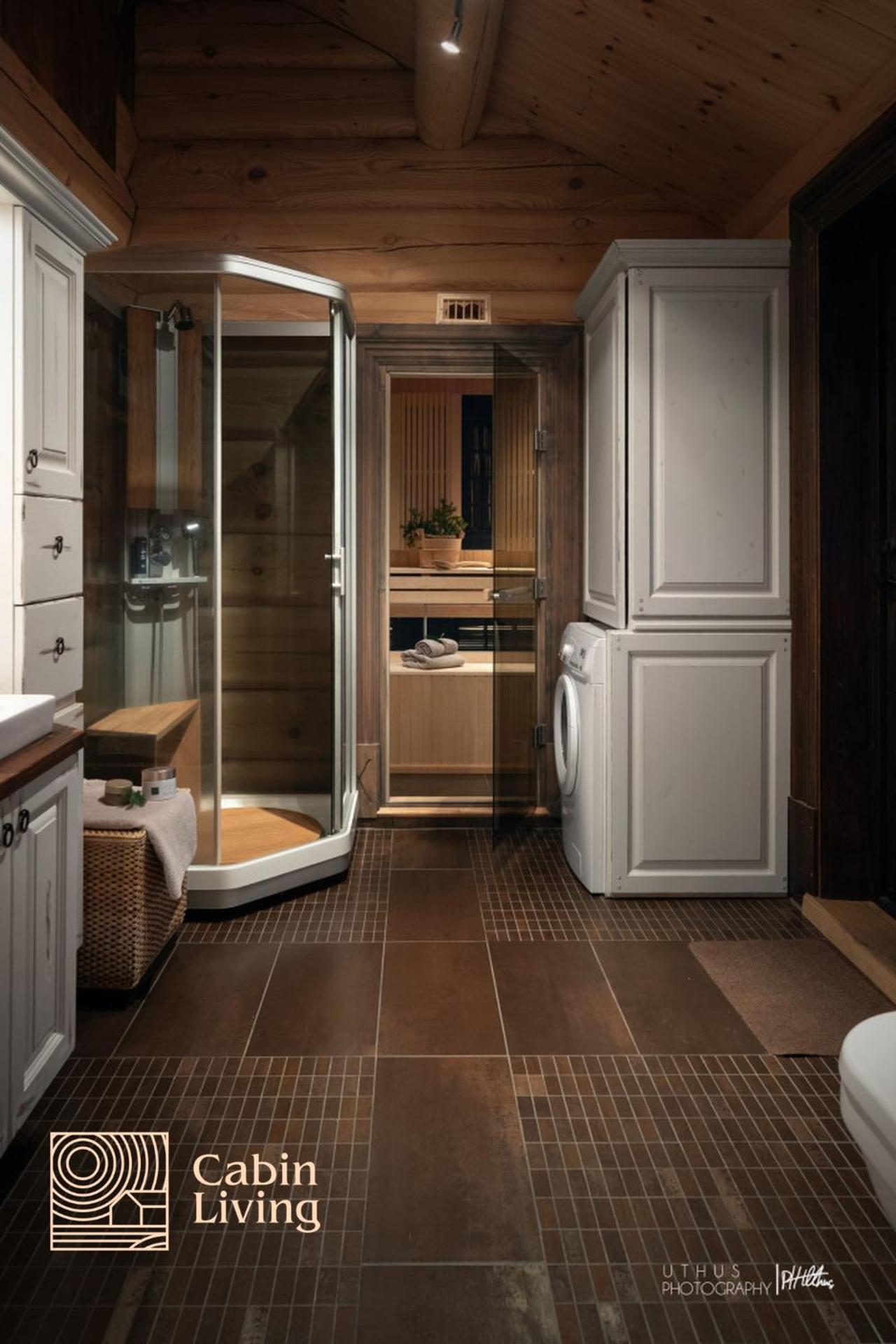 Luxury Cabin at Nesfjellet with sauna, bbq, close to ski & golf