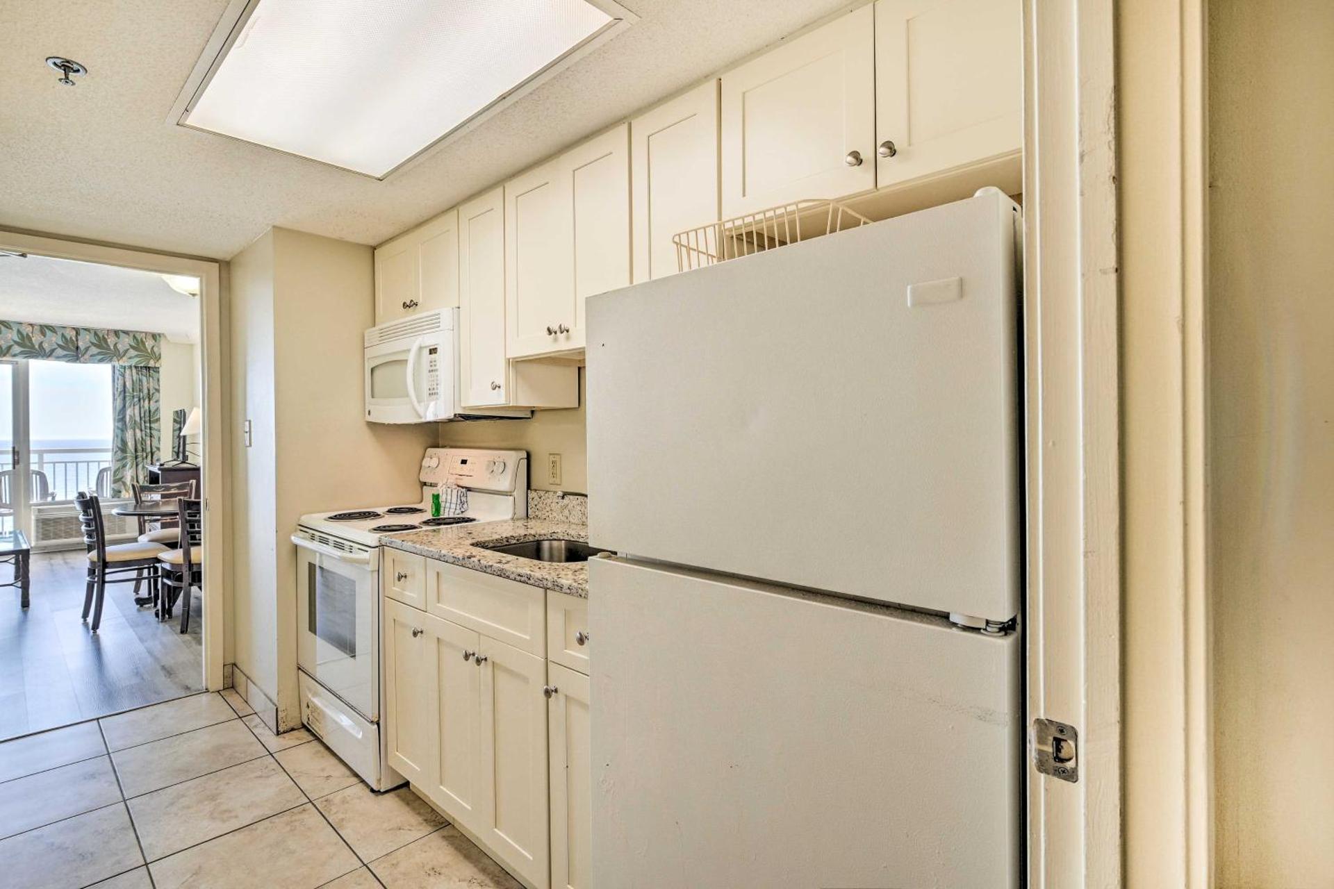 Oceanfront Myrtle Beach Condo with Balcony!