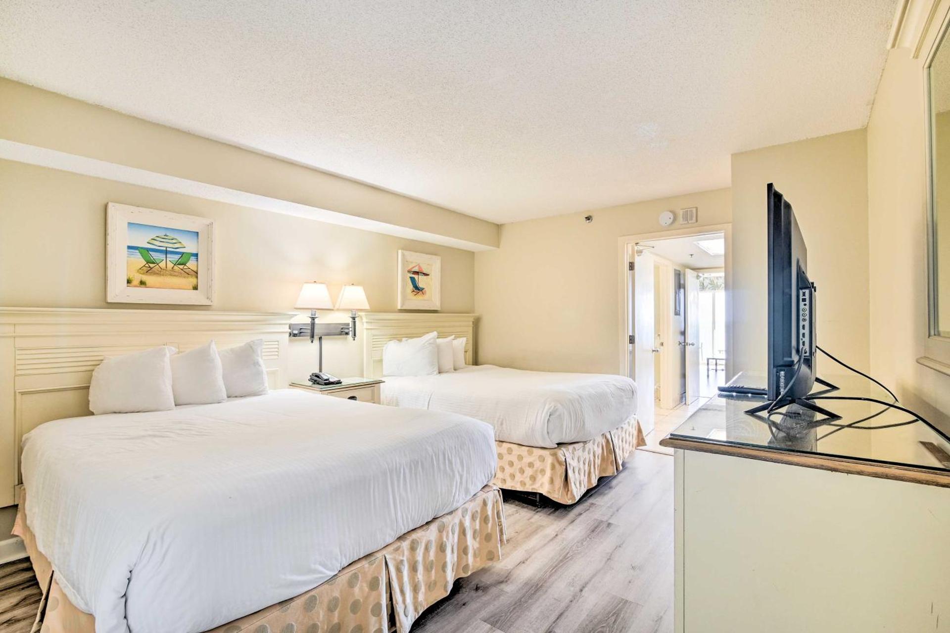 Oceanfront Myrtle Beach Condo with Balcony!