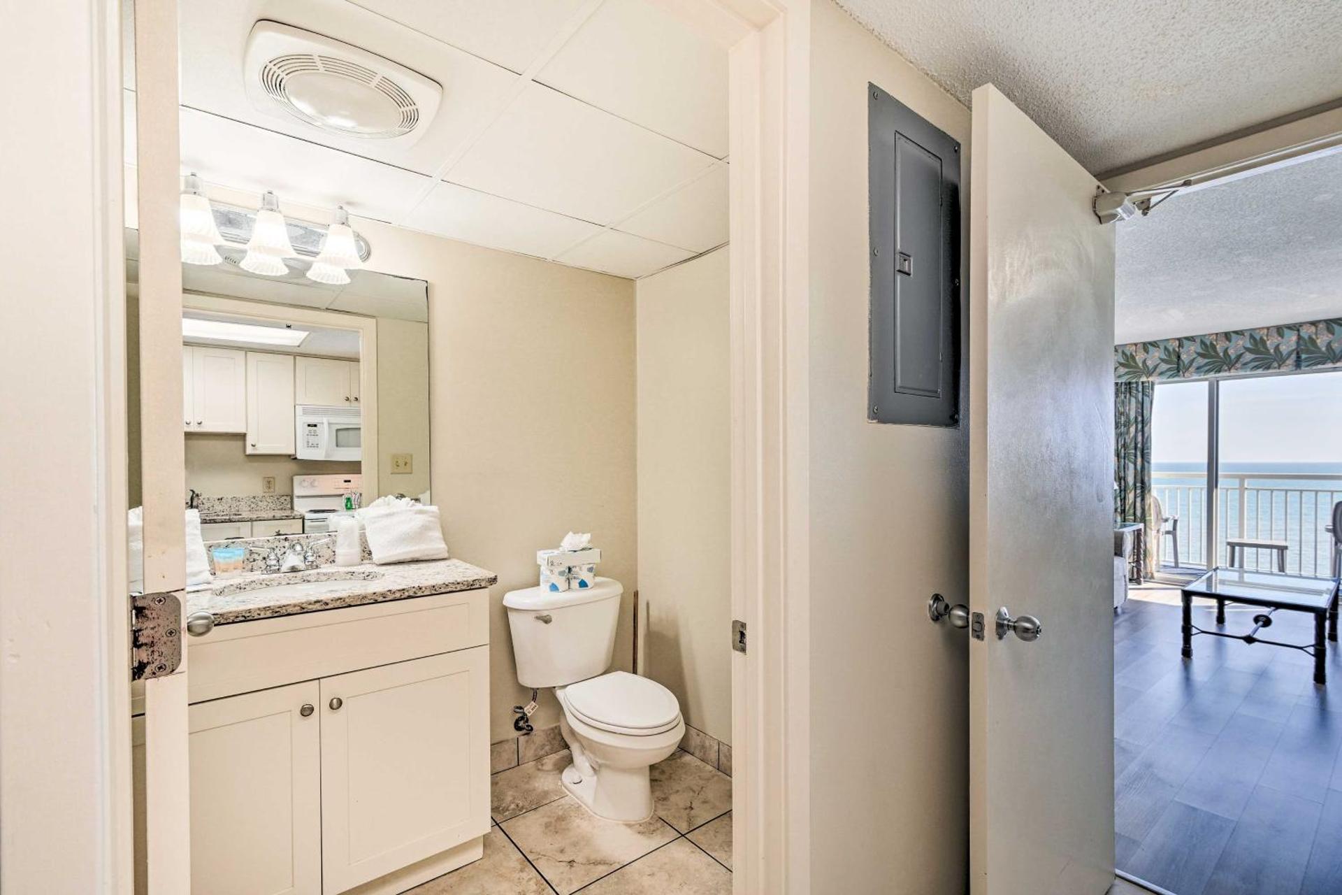 Oceanfront Myrtle Beach Condo with Balcony!