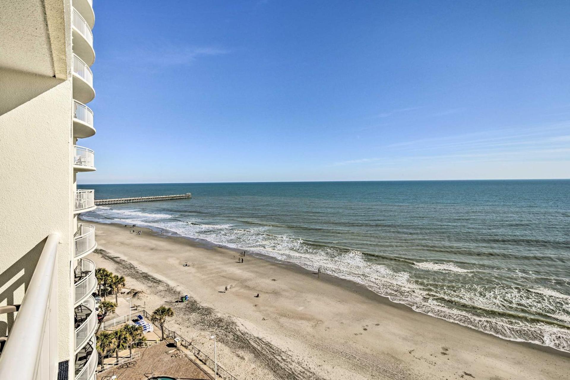 Oceanfront Myrtle Beach Condo with Balcony!