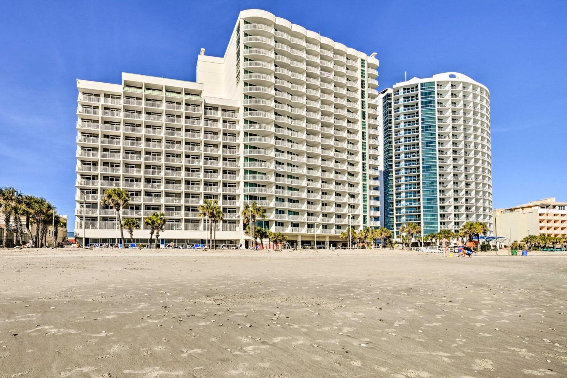 Oceanfront Myrtle Beach Condo with Balcony!