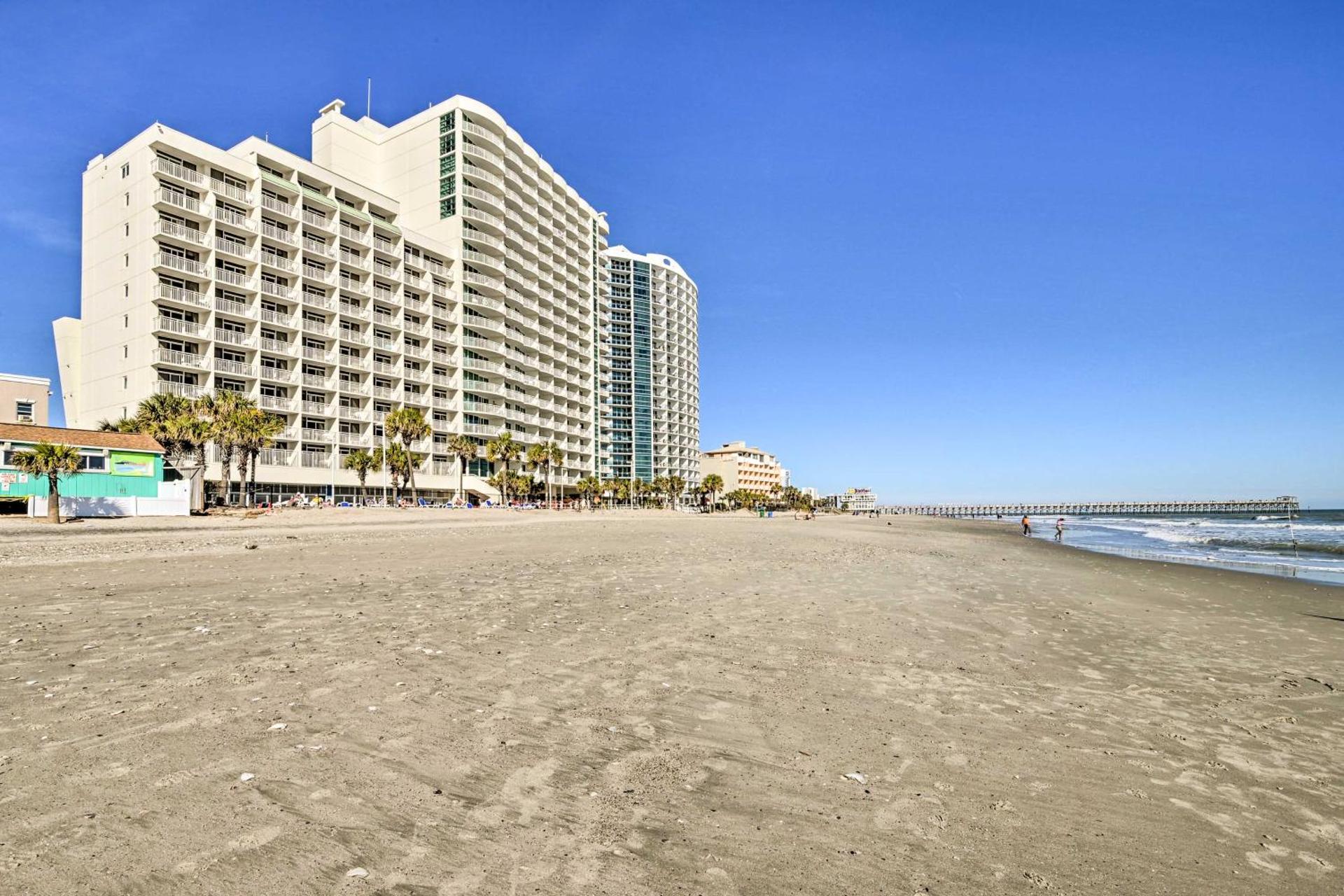 Oceanfront Myrtle Beach Condo with Balcony!