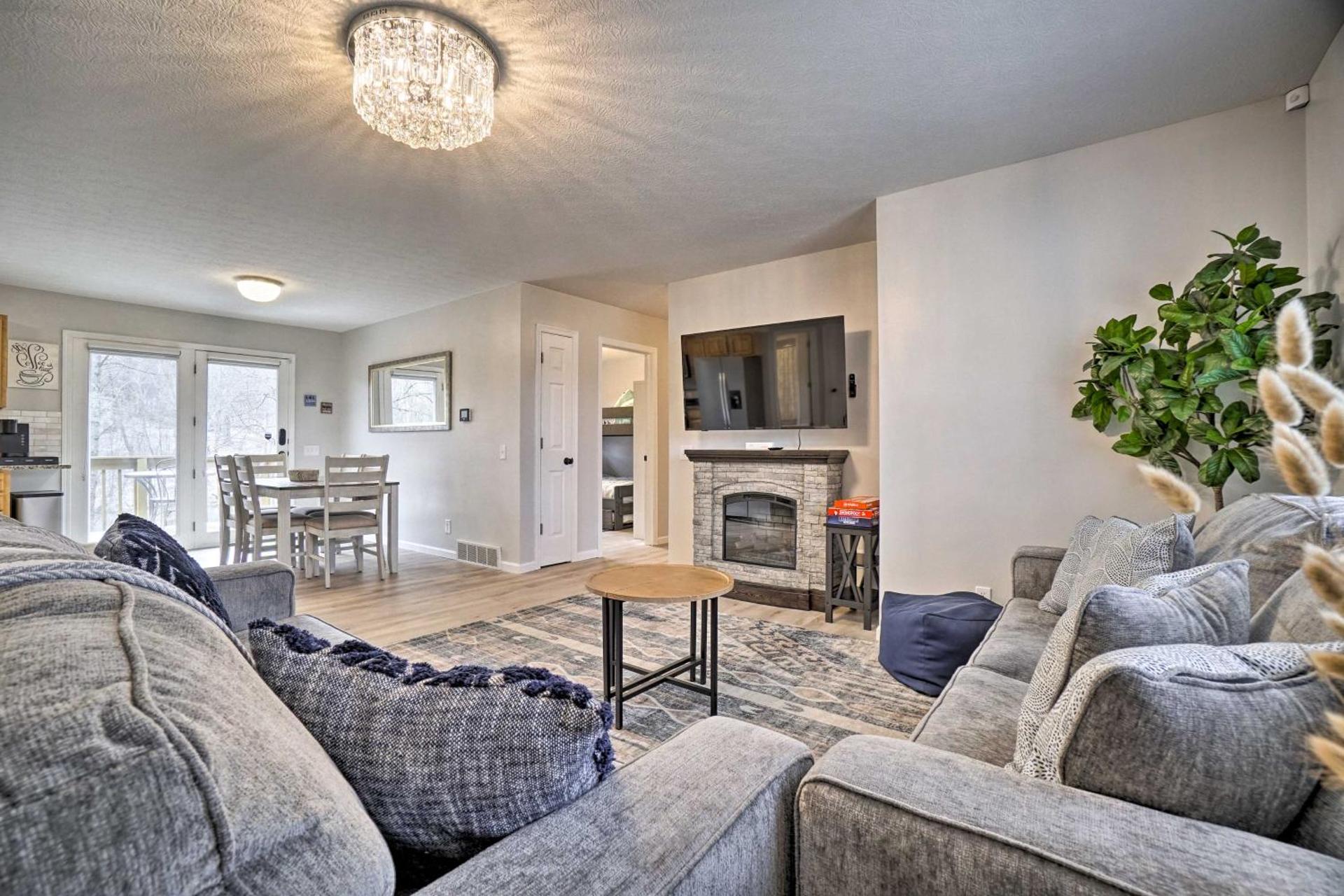 Renovated Logan Home with Pond and Fire Pit