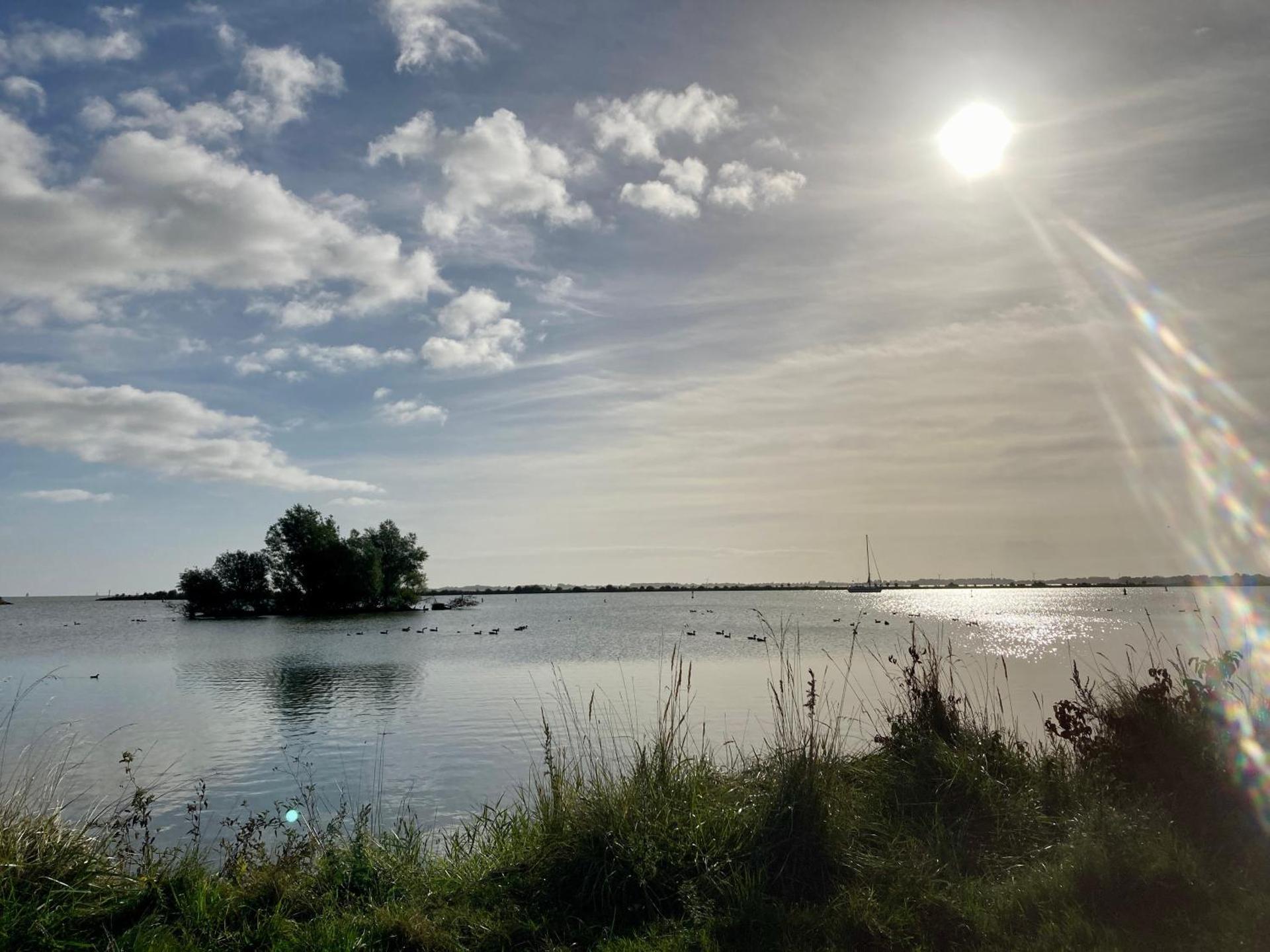 Landelijk gelegen houten huisje