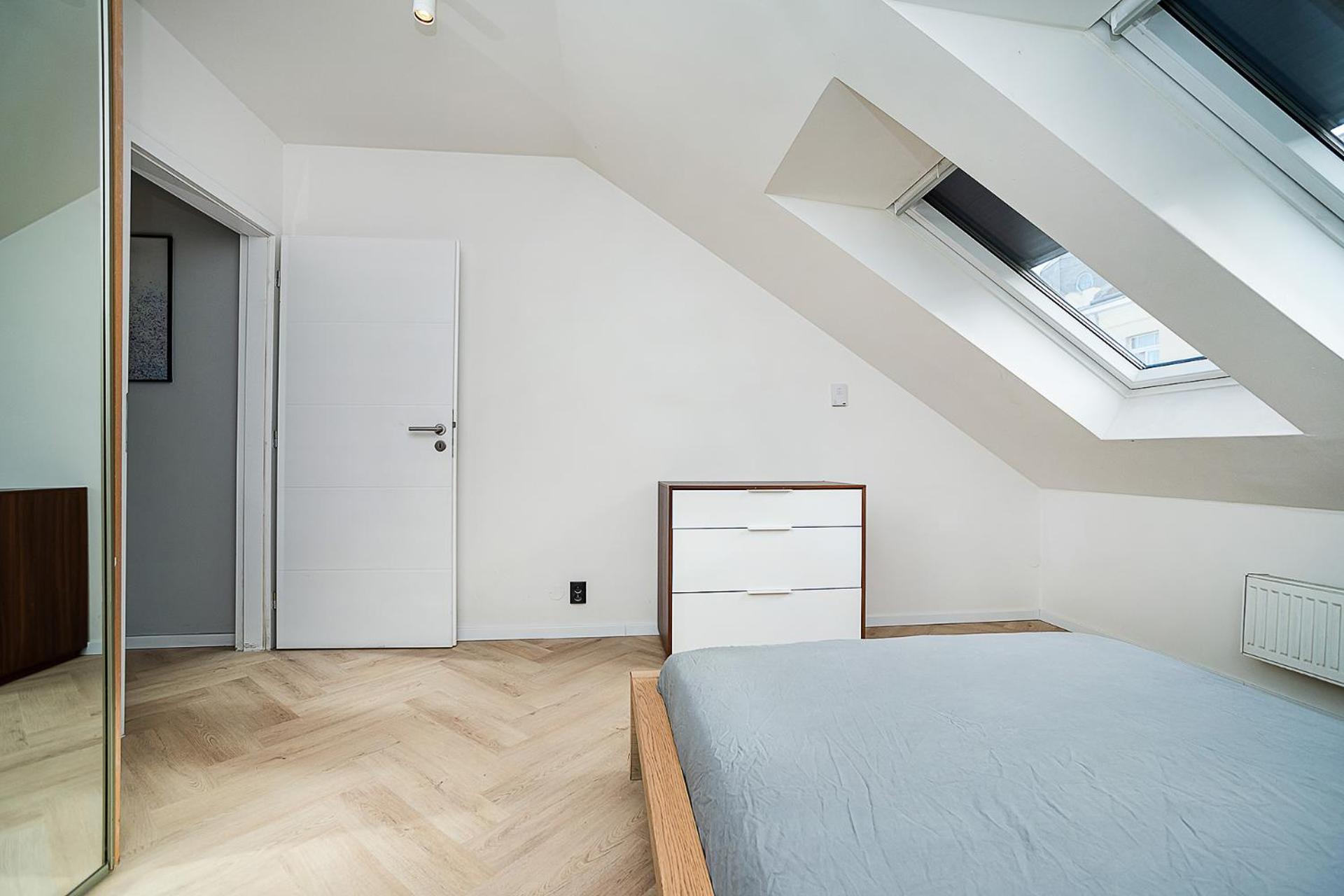 Big 4-bedroom flat, terrace with great Vítkov view